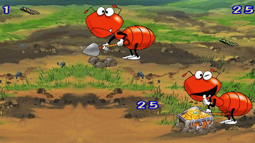 Bugs Fever (Version 1.7R CGA) Screenthot 2